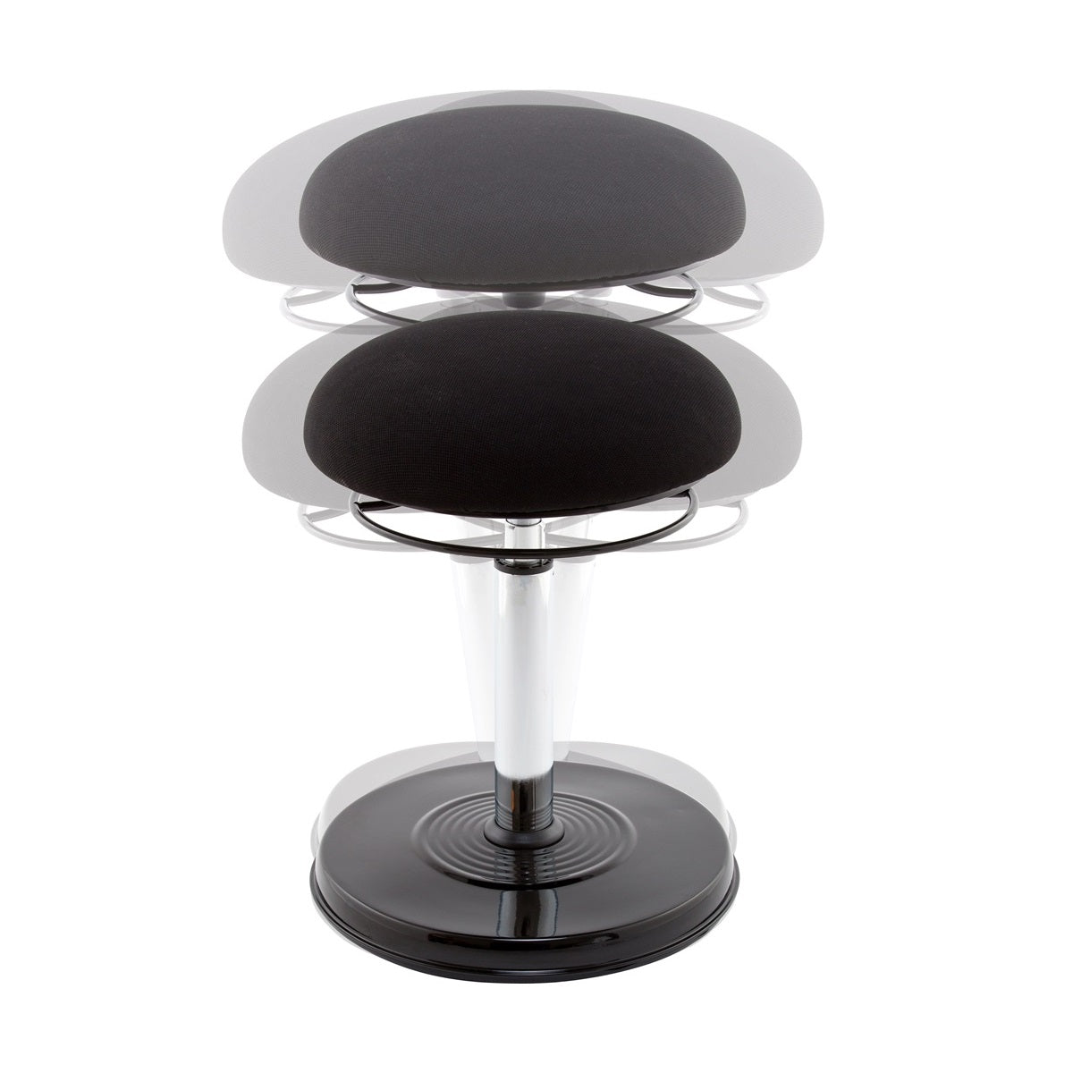 Office Everyday Plus Active Black Fabric Chair