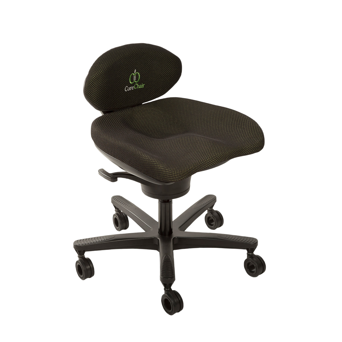 CoreChair Classic active sitting chair, right angle view