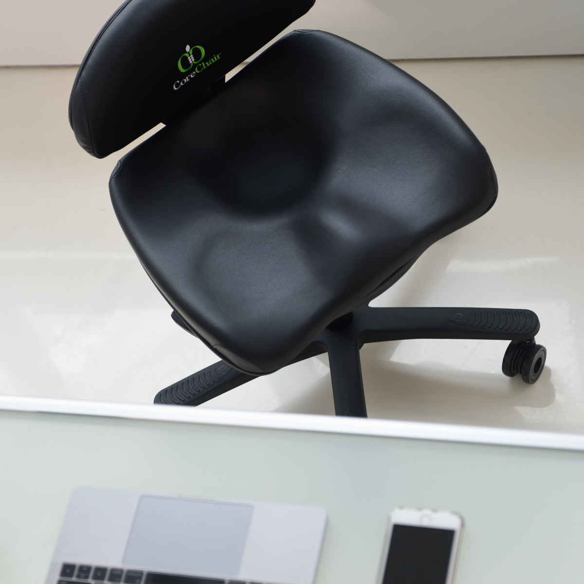 CoreChair Sport sculpted seat detail