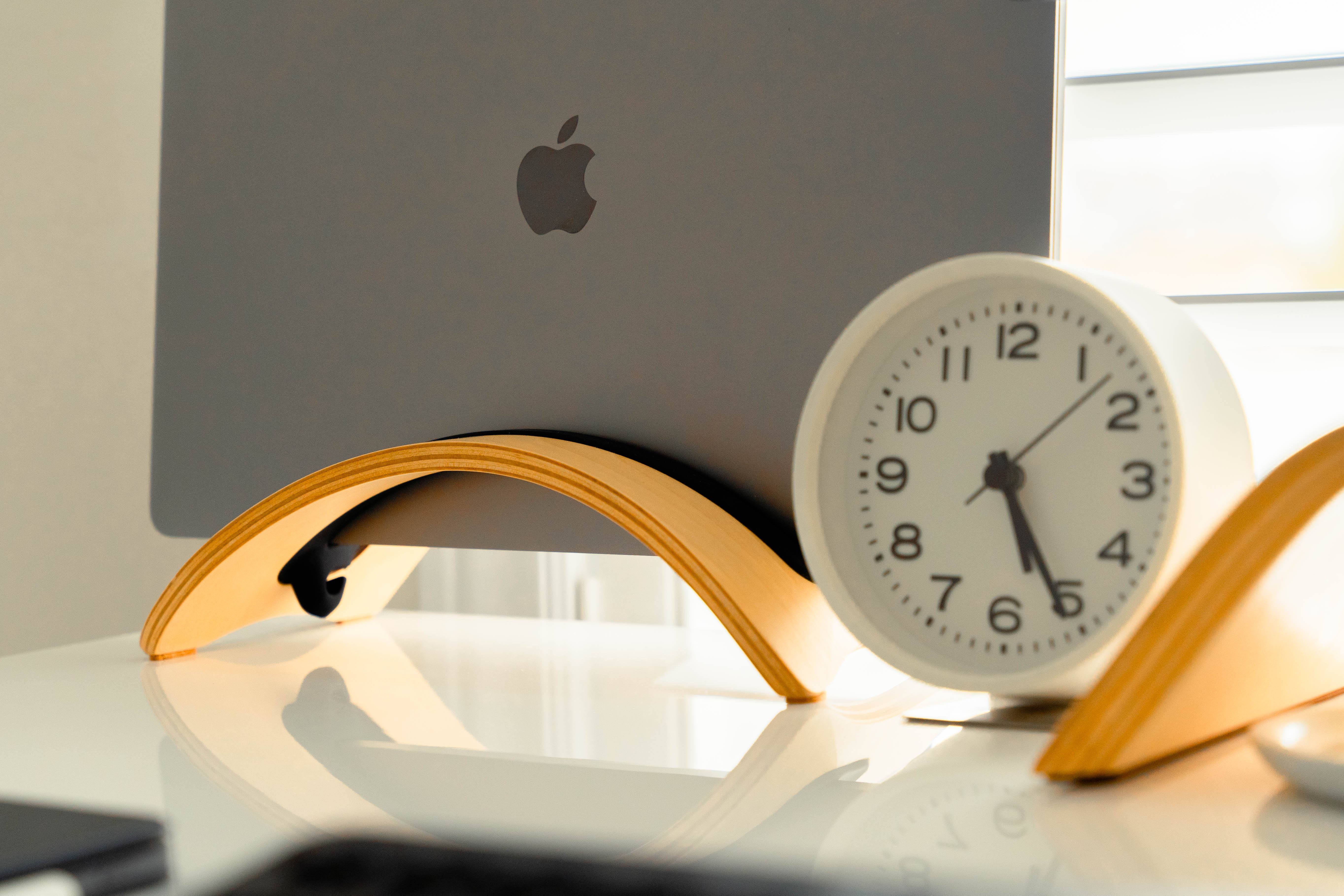 Enkel Birch Vertical Laptop Stand from Active Goods Canada