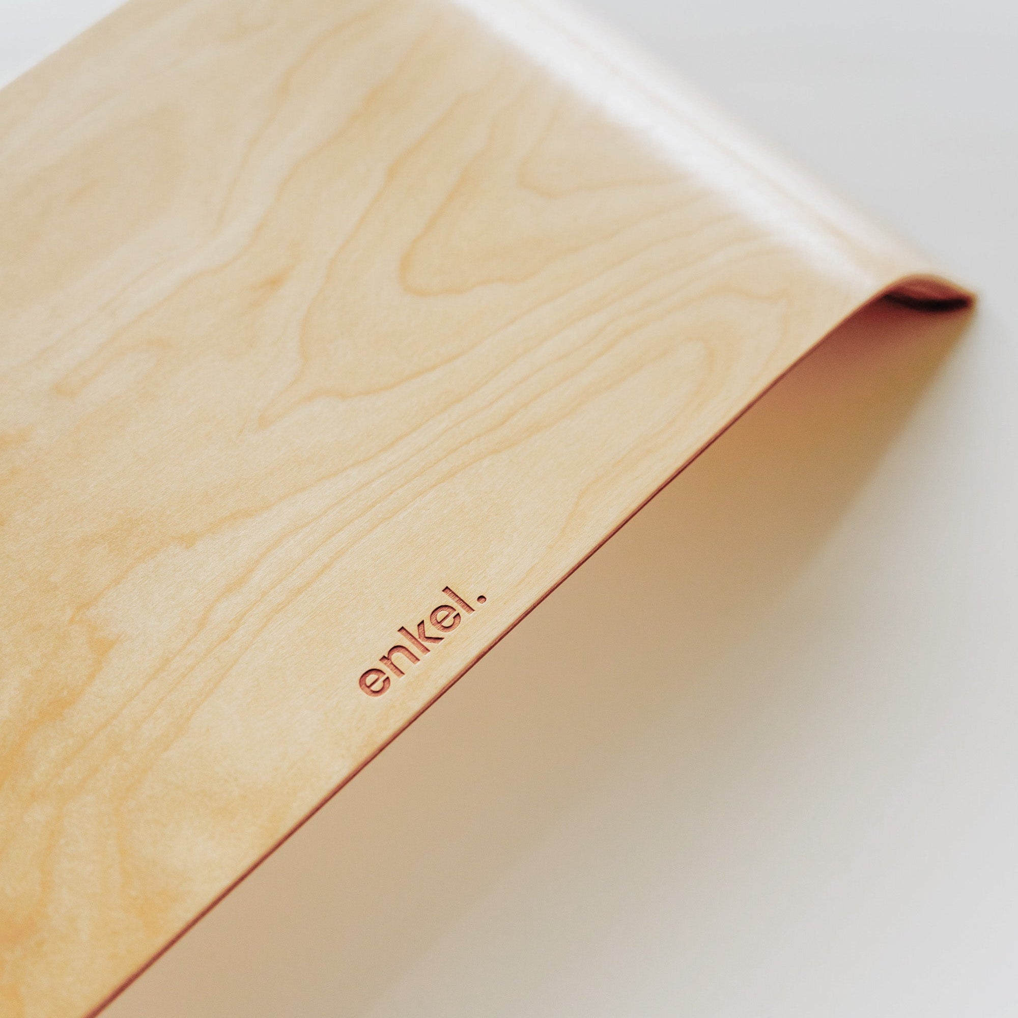 Enkel Ergonomic Birch Wood Monitor Stand from Active Goods Canada