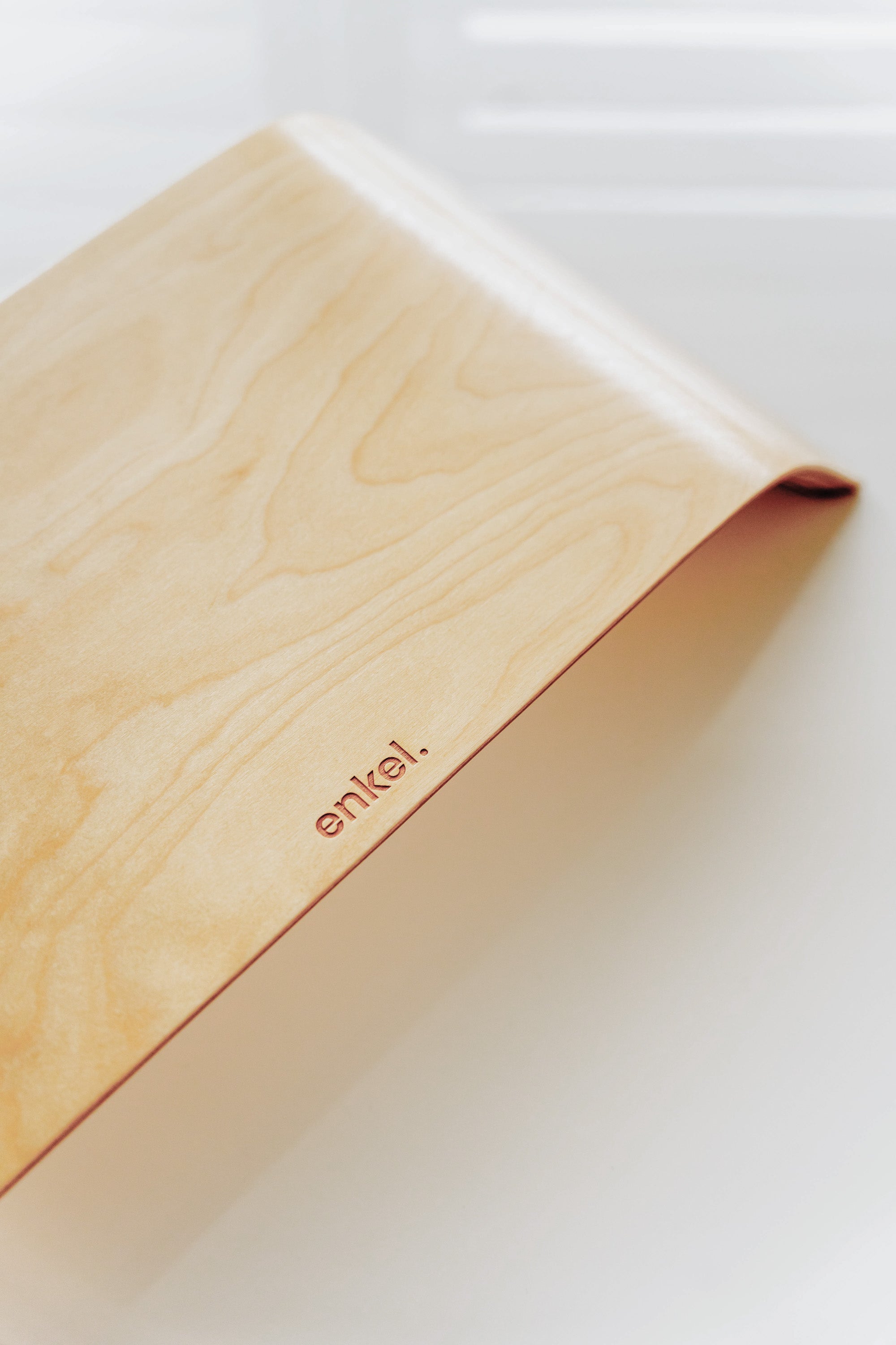 Enkel Ergonomic Birch Wood Monitor Stand from Active Goods Canada