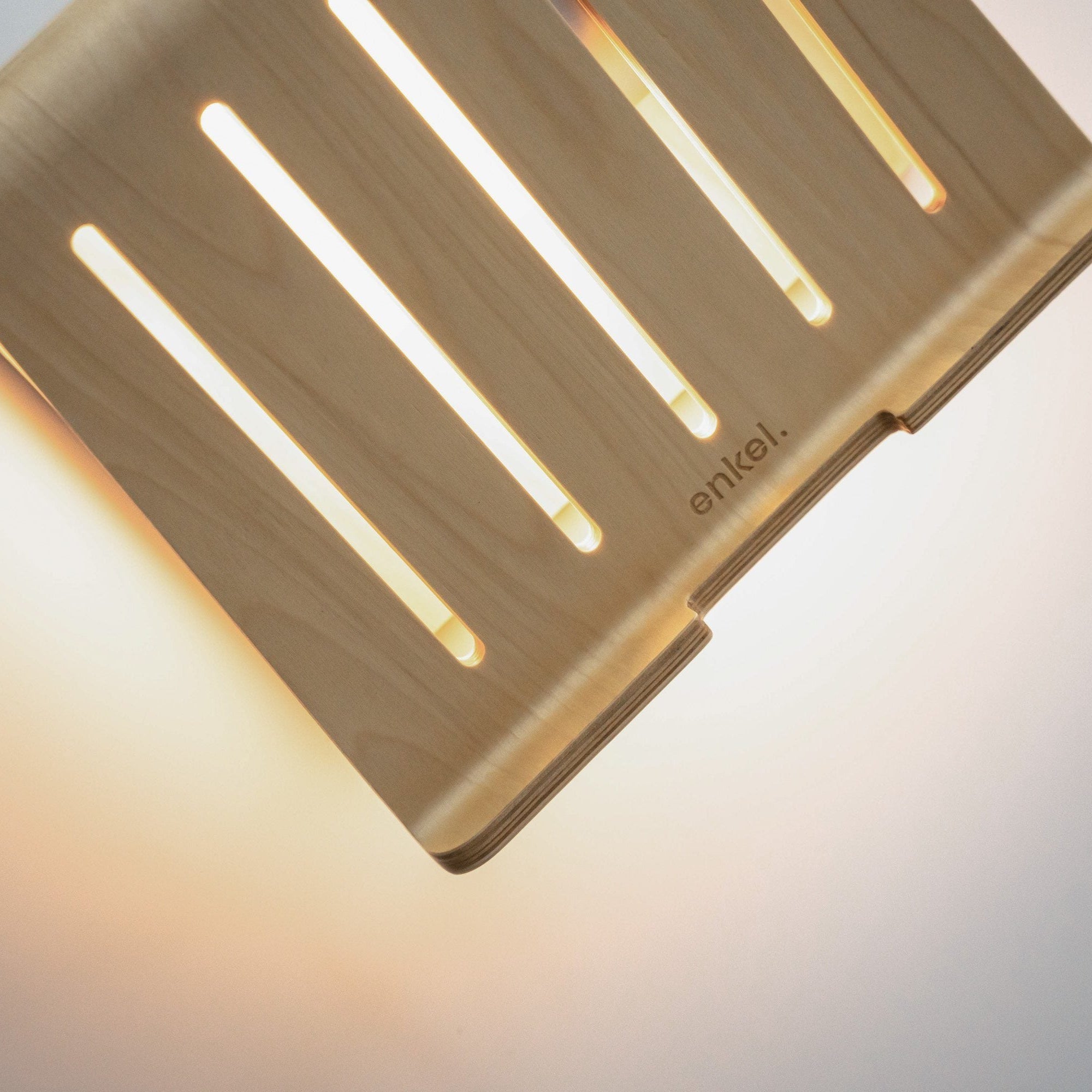 Enkel Ergonomic Birch Wood Laptop Stand from Active Goods Canada