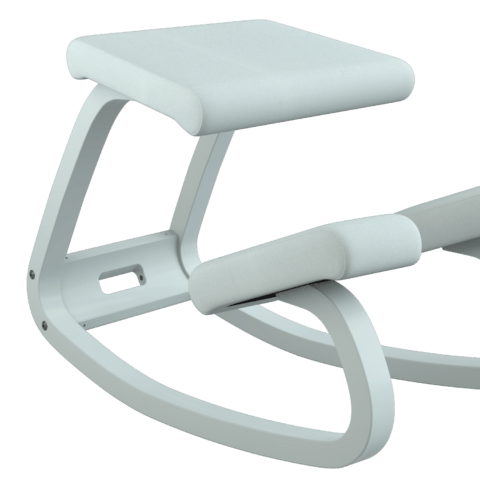 Varier Banals Active Chair Monochrome series Glacier from Active Goods Canada