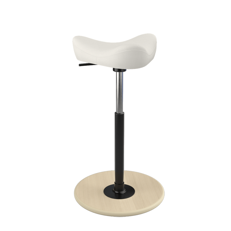 Varier Move Stool Small Fame Beige White FA0005 from Active Goods Canada