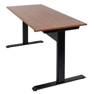 Luxor pneumatic adjustable height standing desk 48" from Active Goods Canada