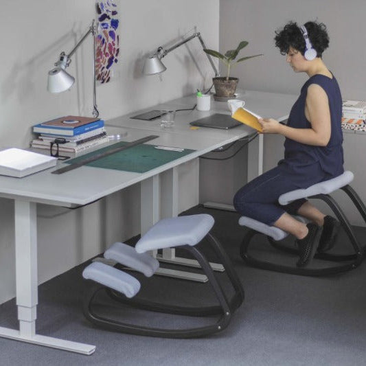 Varier Variable balans ergonomic Active Stool from Active Goods Canada - black