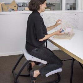 Varier Variable balans ergonomic Active Stool from Active Goods Canada- blue