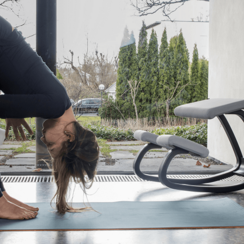 Varier Variable balans ergonomic Active Stool from Active Goods Canada- blue