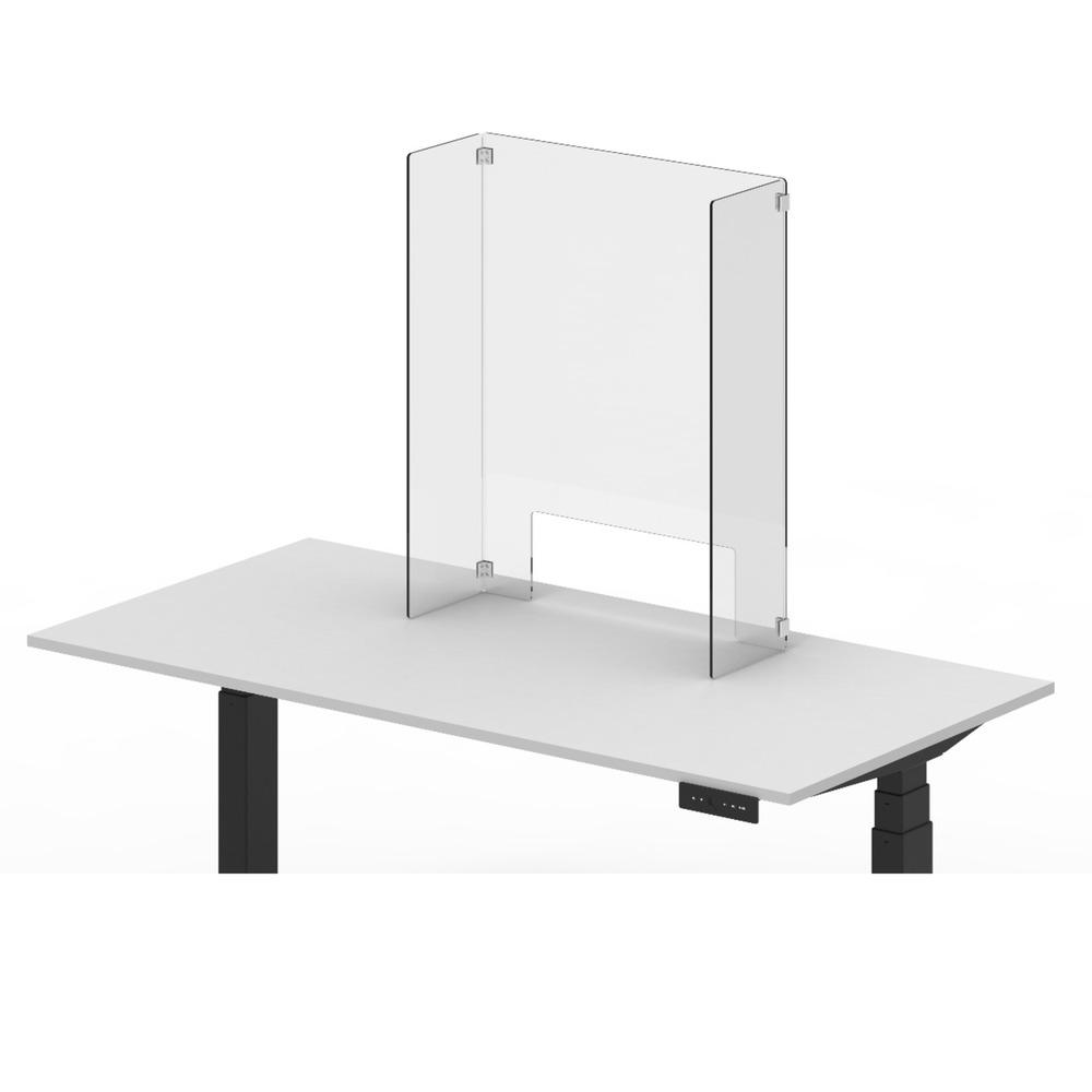 Luxor RECLAIM Acrylic Counter Sneeze Guard – Freestanding from Active Goods Canada