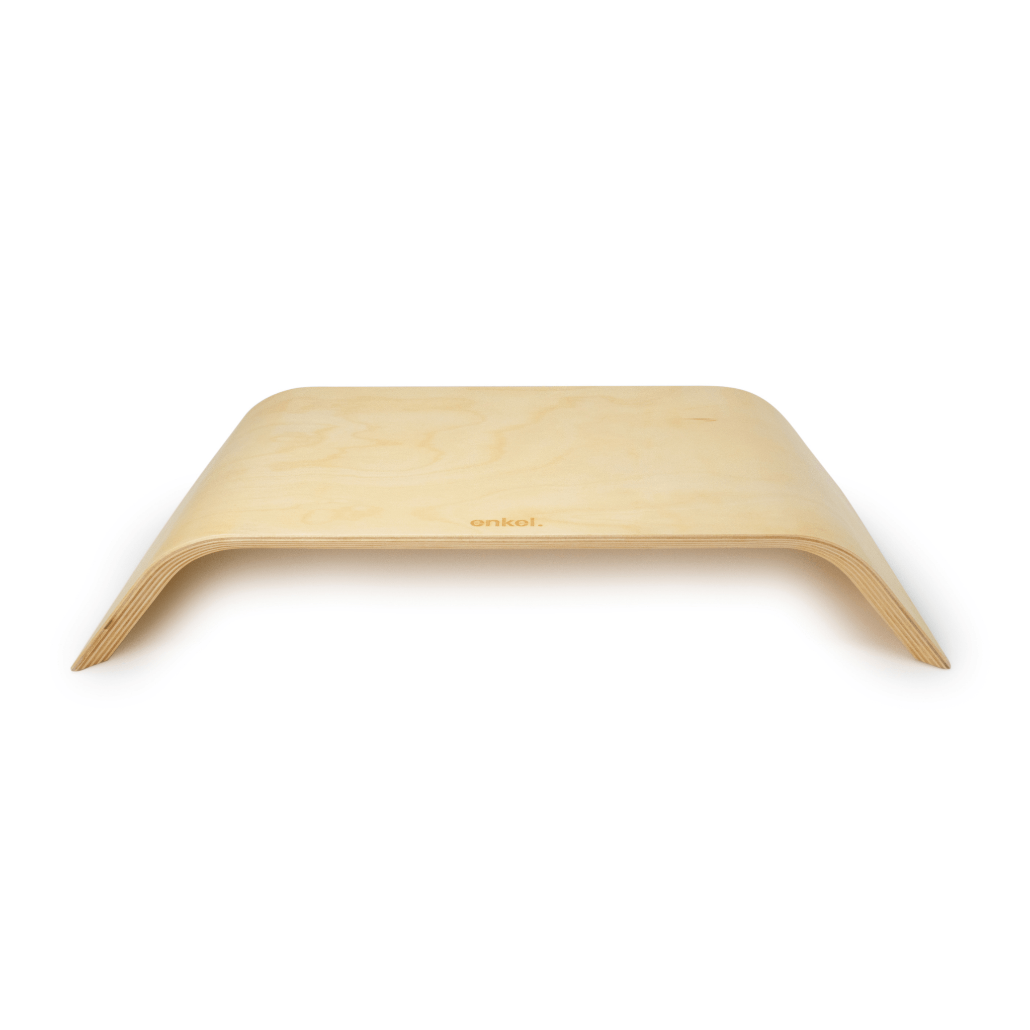 Enkel Ergonomic Birch Wood Monitor Stand from Active Goods Canada