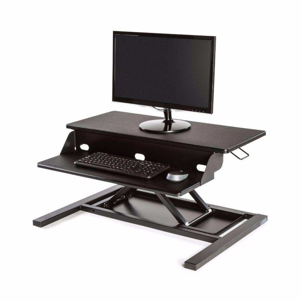 Luxor height-adjustable desktop converter from Active Goods Canada