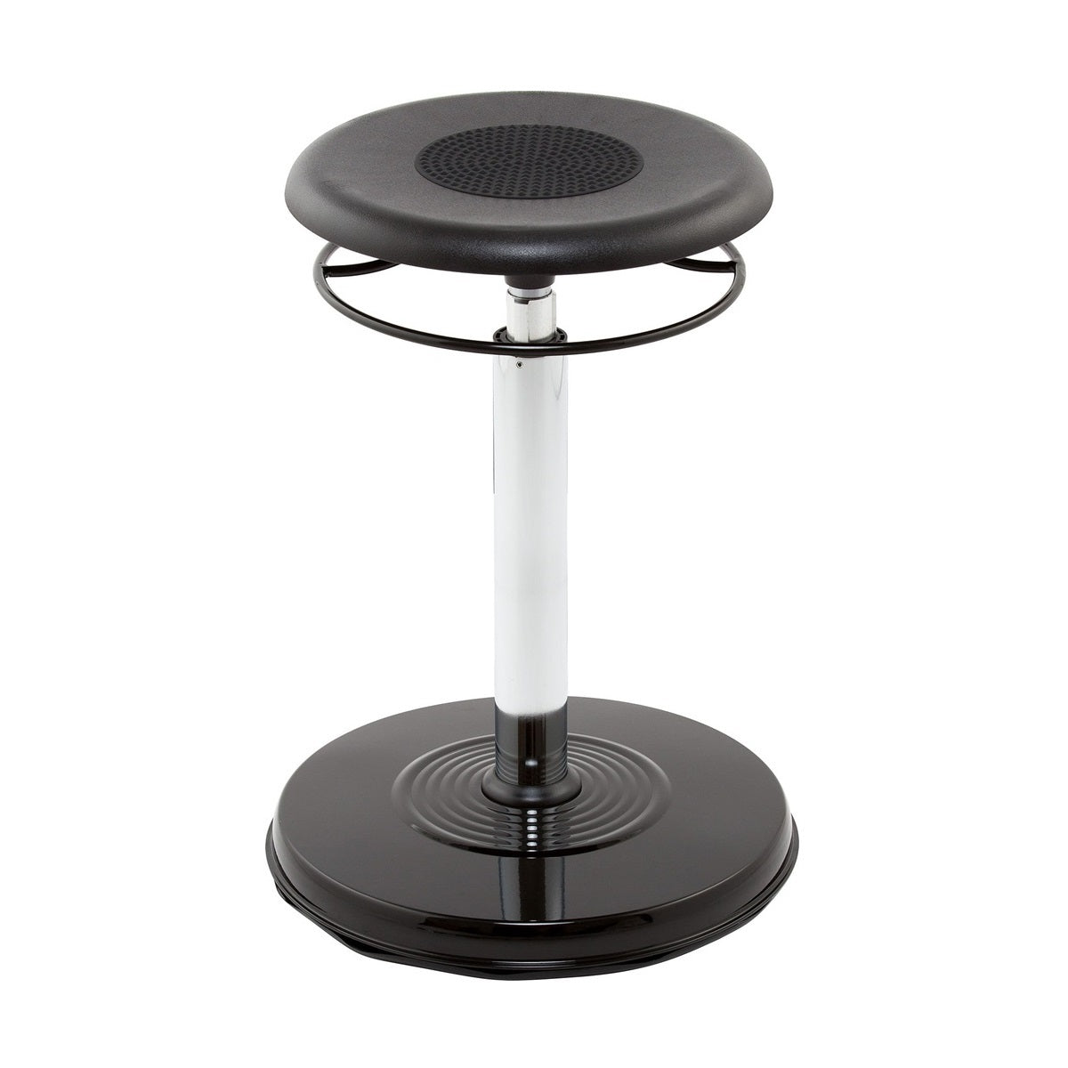 College Black Adjustable Wobble Chair