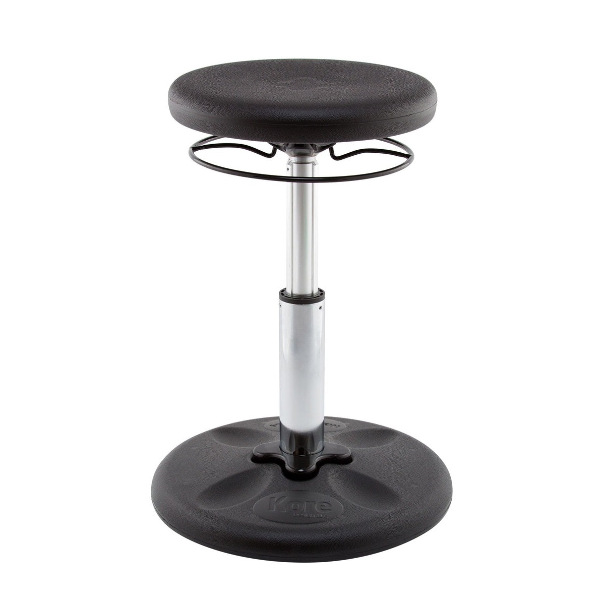 Kids Black Adjustable Standard Wobble Chair