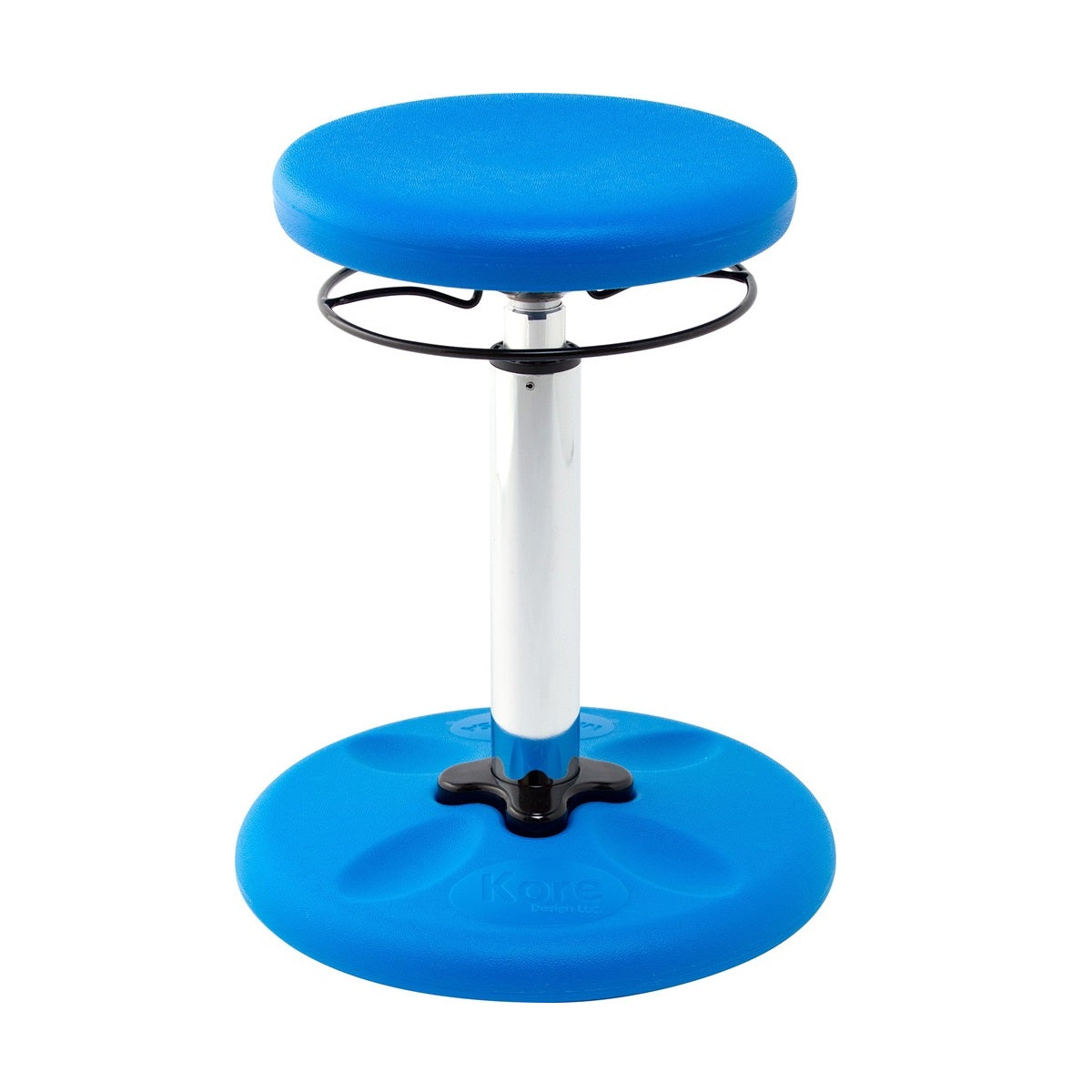 Kids Blue Adjustable Tall Wobble Chair