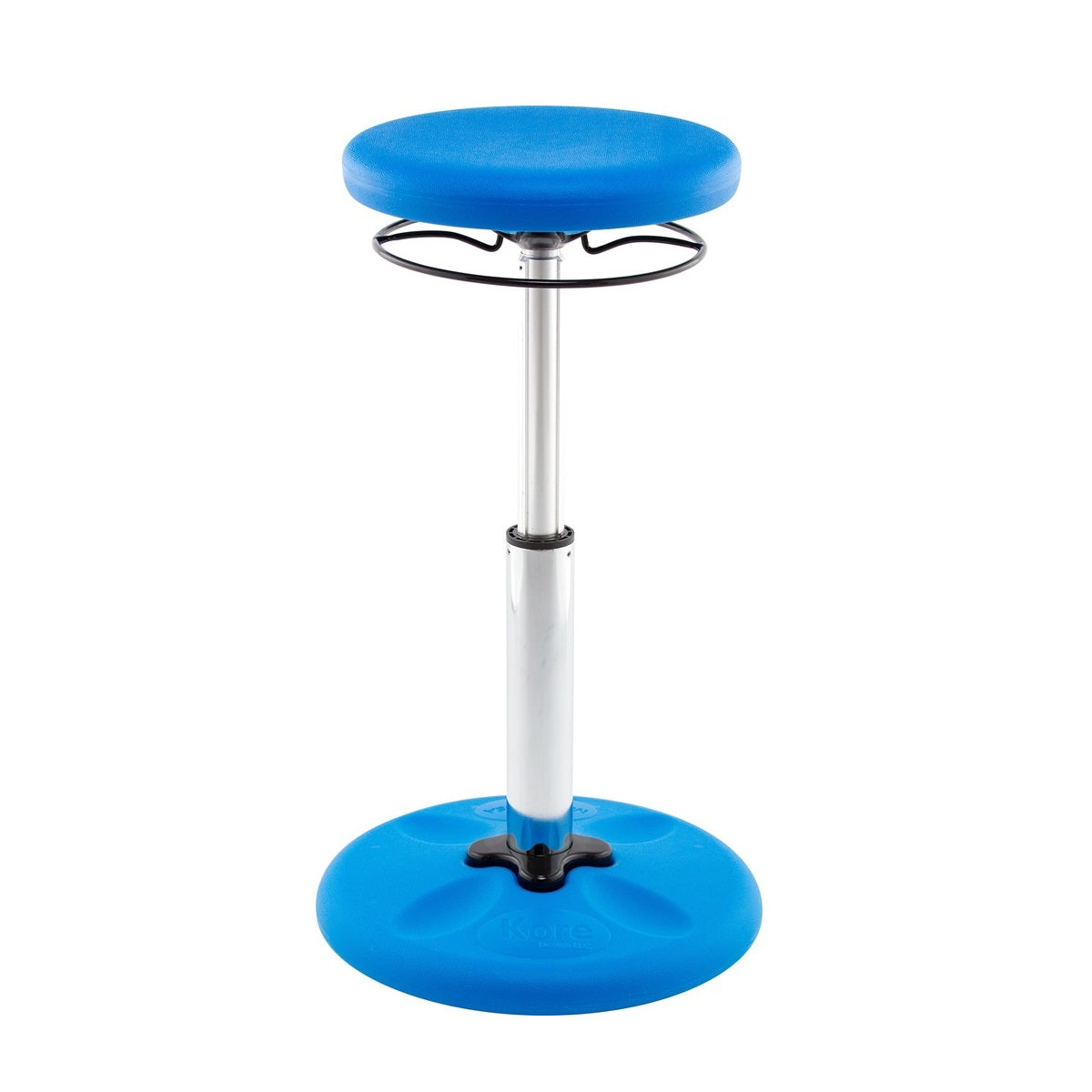 Kids Blue Adjustable Tall Wobble Chair