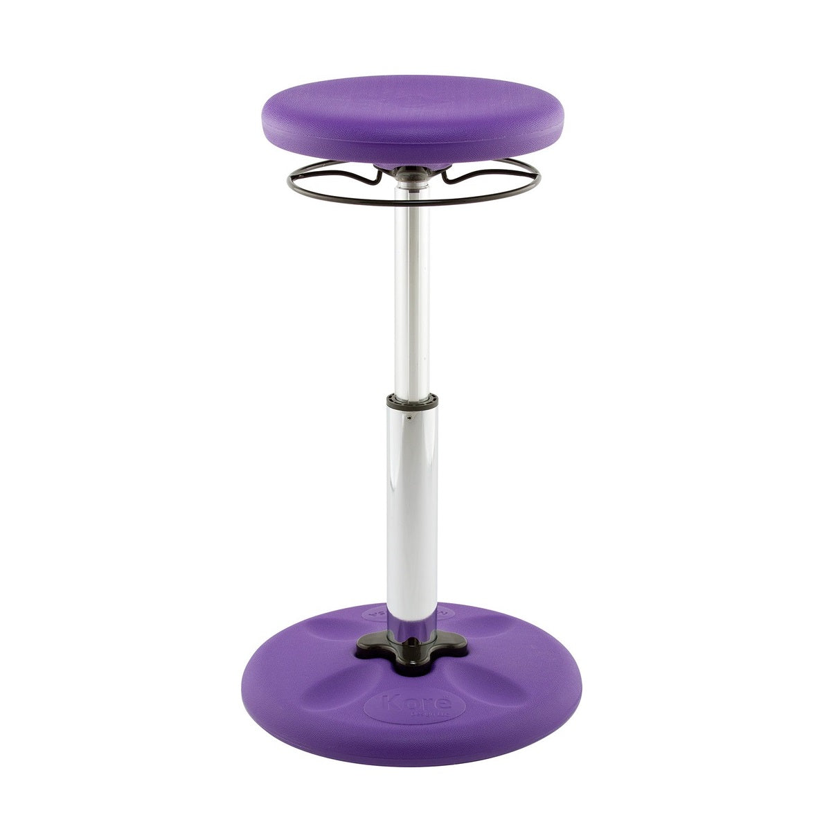 Kids Purple Adjustable Tall Wobble Chair