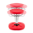 Kids Red Adjustable Standard Wobble Chair