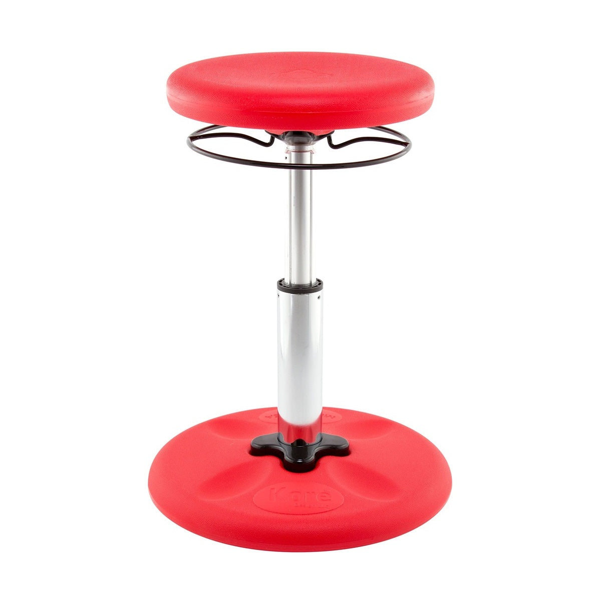 Kids Red Adjustable Standard Wobble Chair