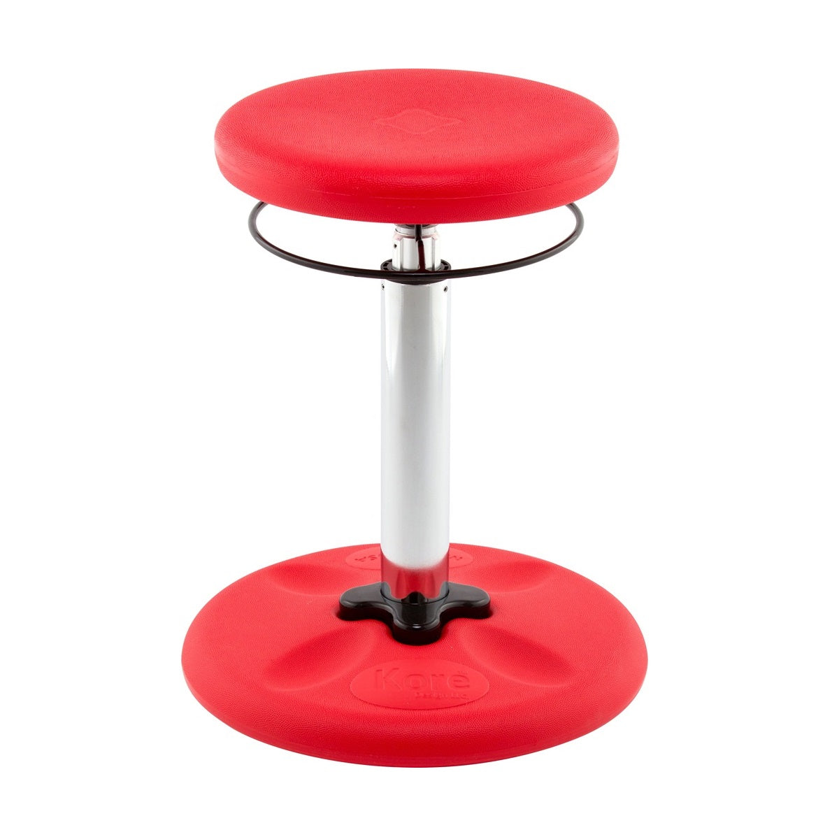 Kids Red Adjustable Tall Wobble Chair