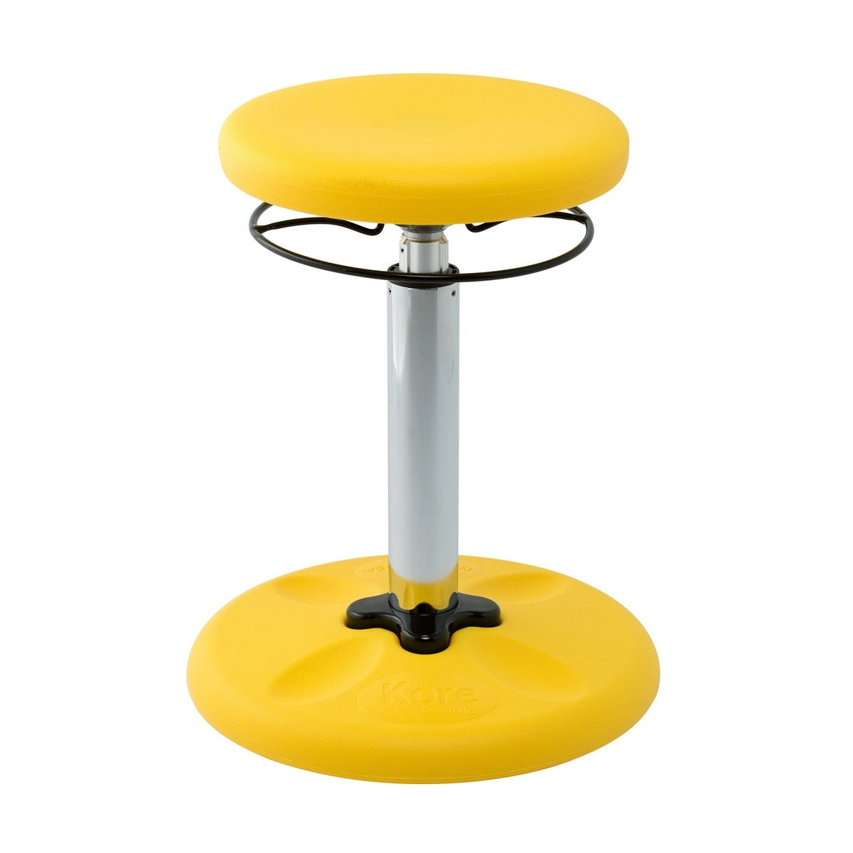 Kids Yellow Adjustable Tall Wobble Chair