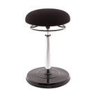 Office PLUS Sit-Stand Black Fabric Wobble Chair