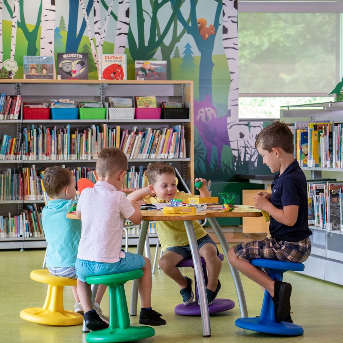 Pre-School Wobble Chair In Daily Uses