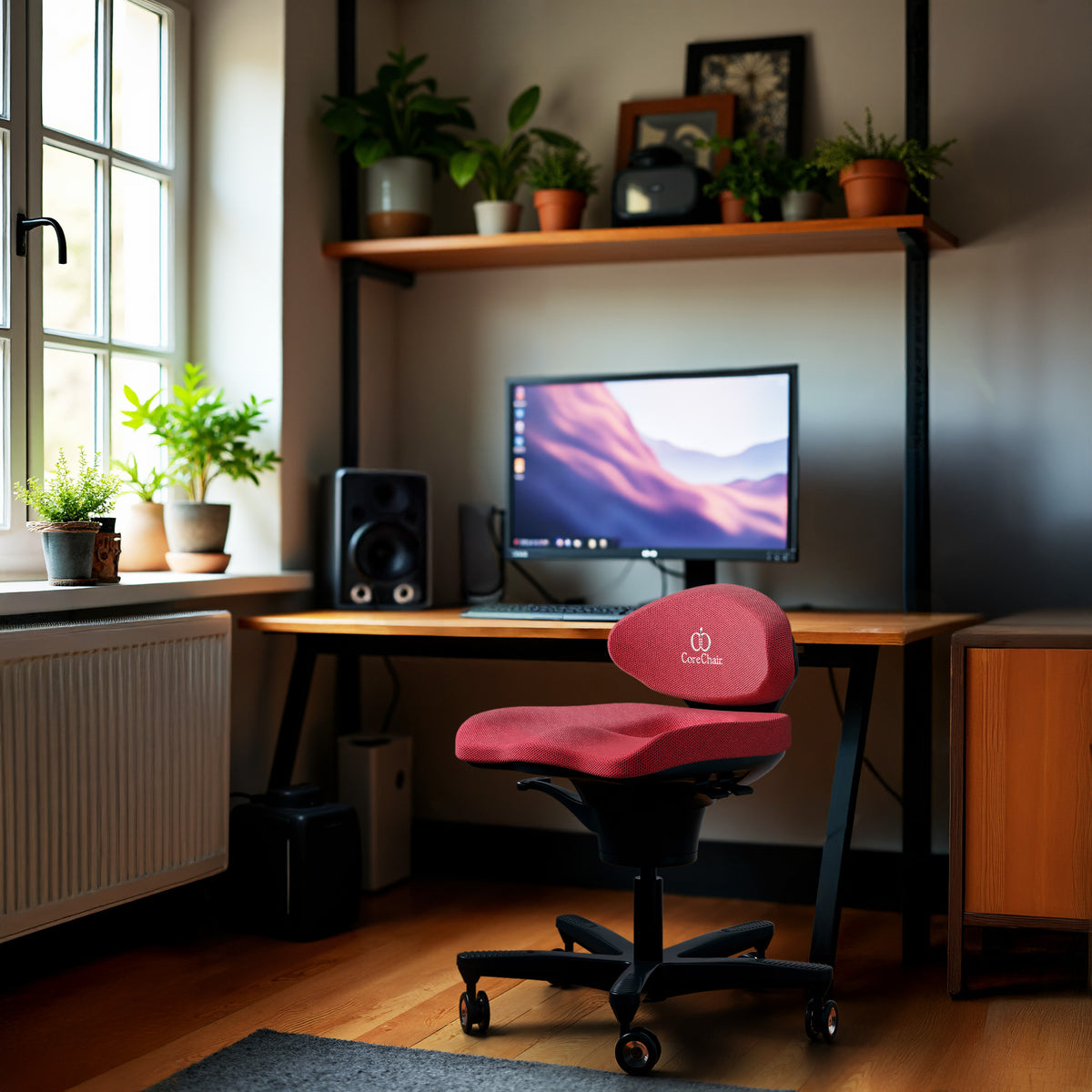 Coral CoreChair Classic in a home office