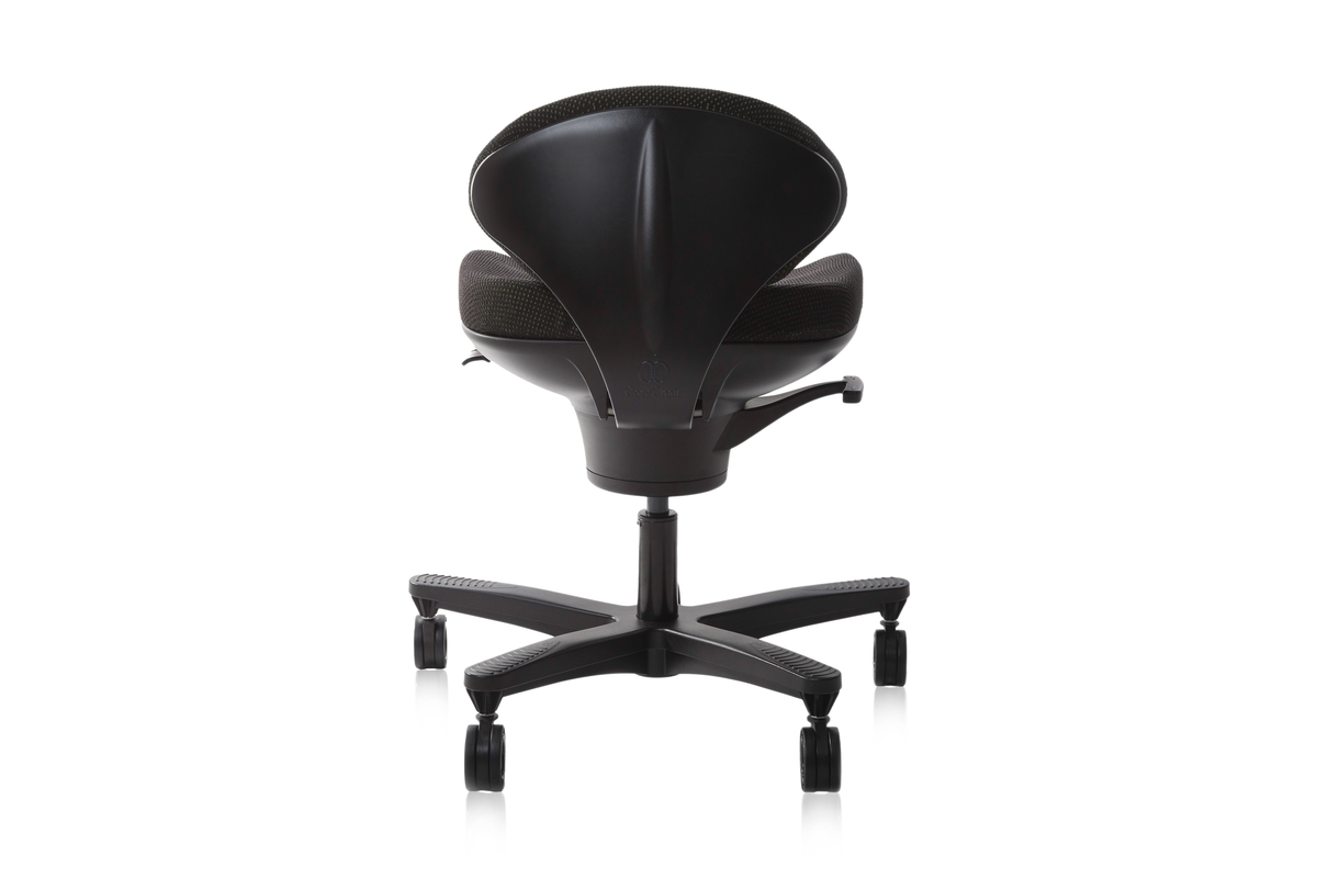 CoreChair Classic, rear view of the pelvic support