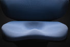 Close-up of the CoreChair Elite sculpted seat