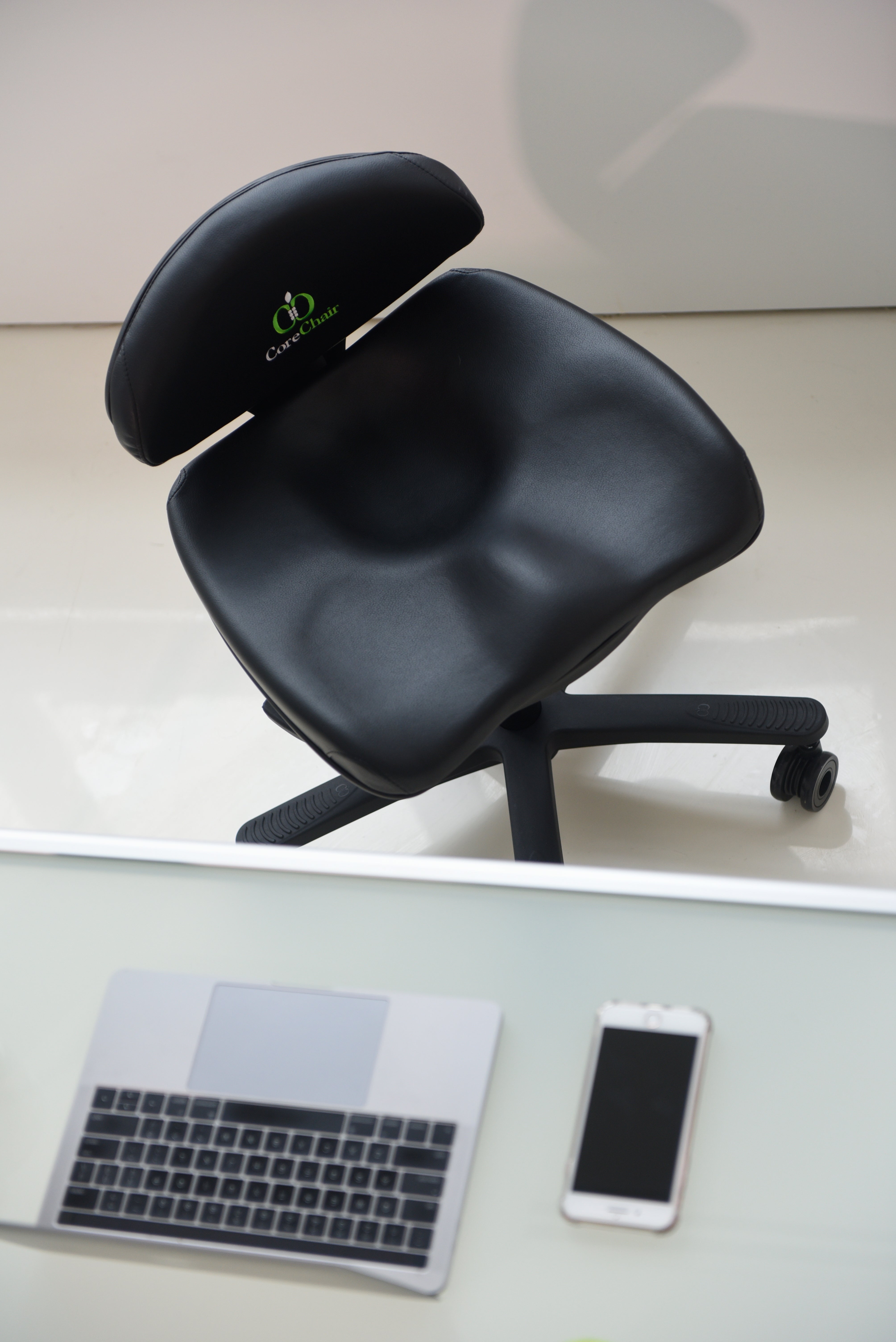 CoreChair Sport sculpted seat detail