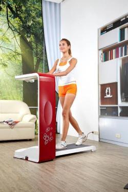 Bodycraft SpaceWalker Treadmill Red/White Fitneff Inc. Canada