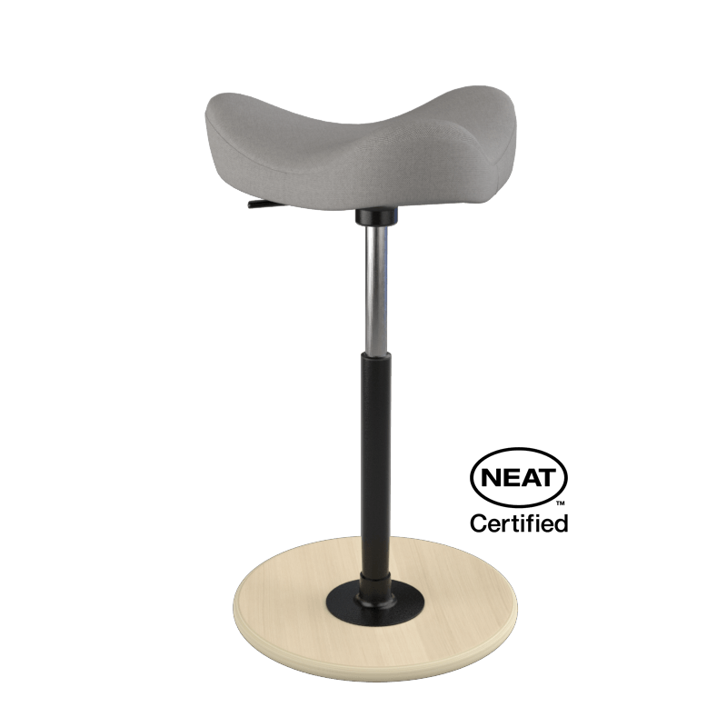 Varier Move ergonomic Active Stool  from Active Goods Canada - grey