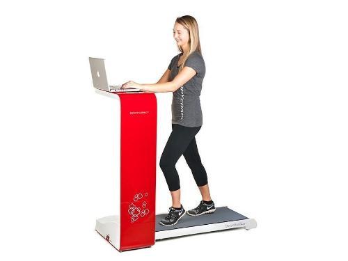 Bodycraft SpaceWalker Treadmill Red/White Fitneff Inc. Canada