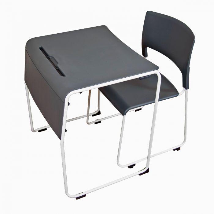 Luxor Lightweight Stackable Student Desk and Chair by Active Goods Canada